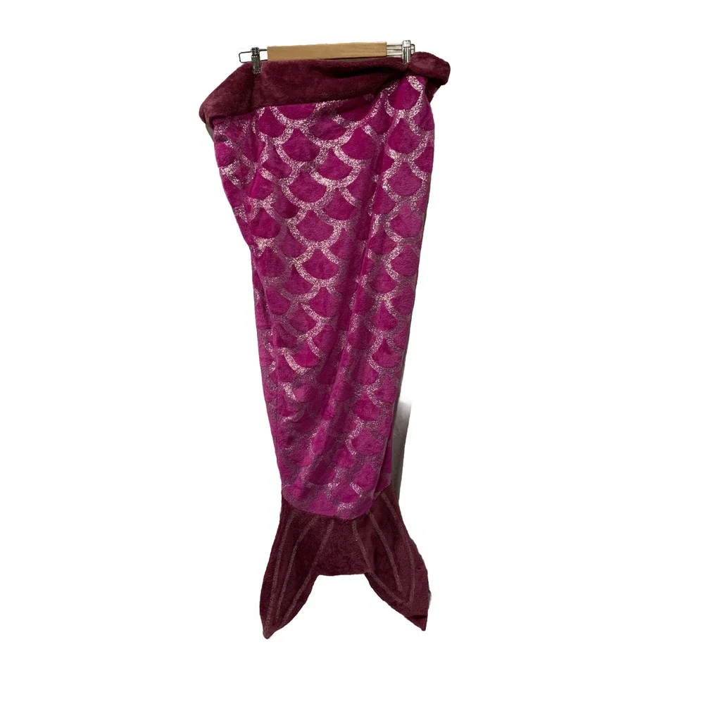 Mermaid Tail Blanket Sleeping Bag Blanket for Kids Mermaid Gift for‎ Girls